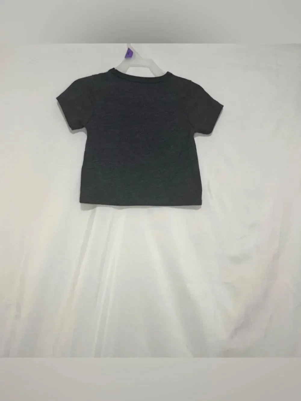 Baby Boy - Gray 'THEY CALL ME NO' Graphic Tee Size 6-9M